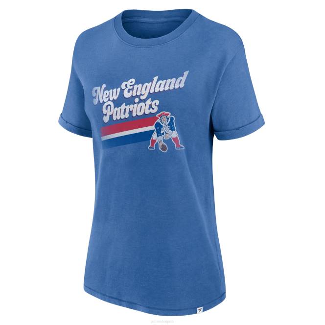 облекло Patriots Jersey изпрана тениска с марката fanatics royal hit Жени T8TH2680