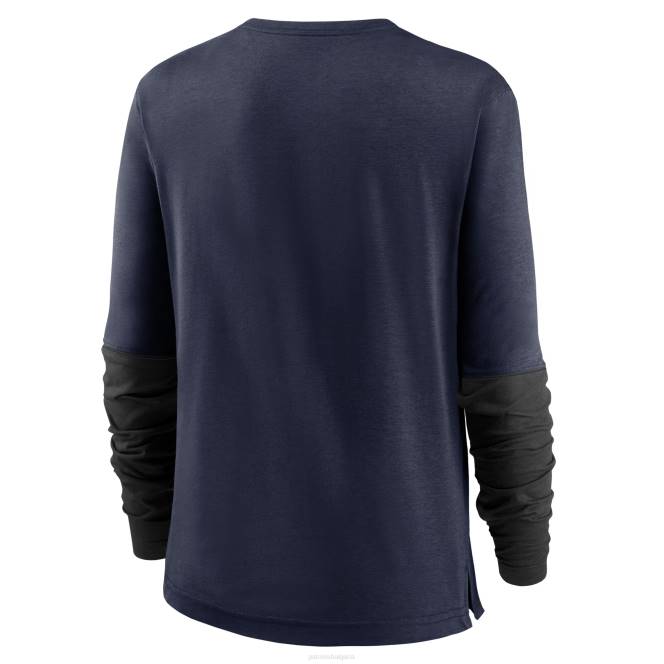 облекло Patriots Jersey nike тениска с дълъг ръкав талисман на морския град диша Жени T8TH2716