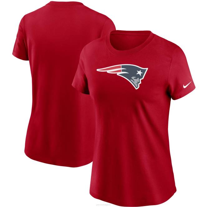 облекло Patriots Jersey Есенциална тениска с червено лого на nike Жени T8TH2726