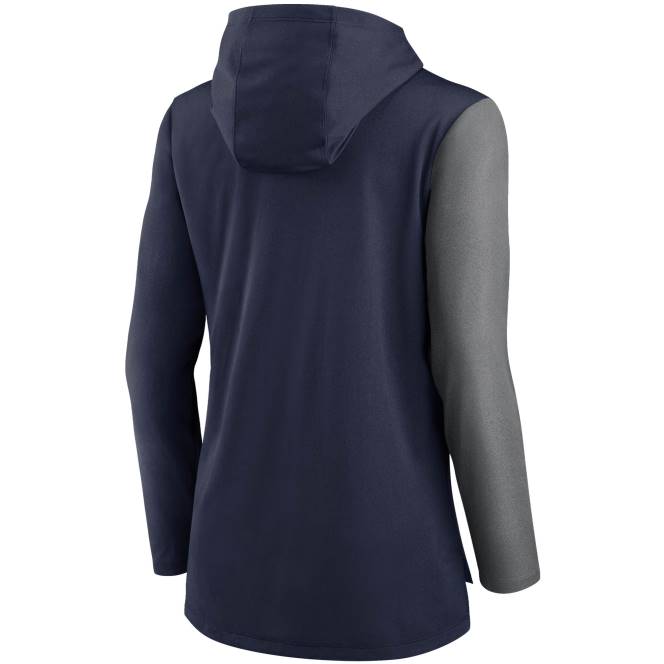 облекло Patriots Jersey тениска с дълъг ръкав nike тъмносиньо/черен въглен и шеврон Жени T8TH2781