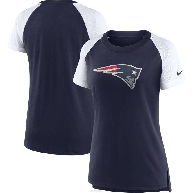 облекло Patriots Jersey тениска с тъмно синьо/бяло основно лого на nike Жени T8TH2795