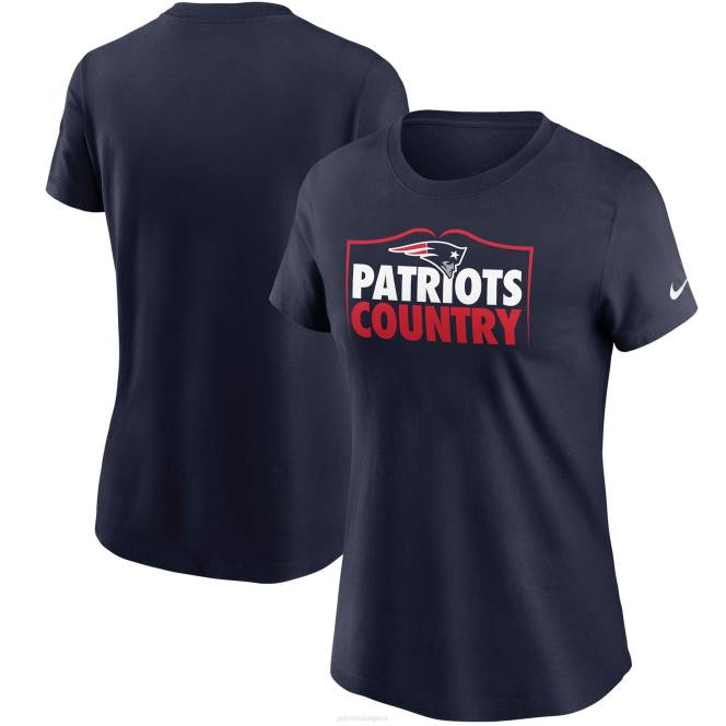 облекло Patriots Jersey тениска от колекцията на nike blue hometown Жени T8TH2755