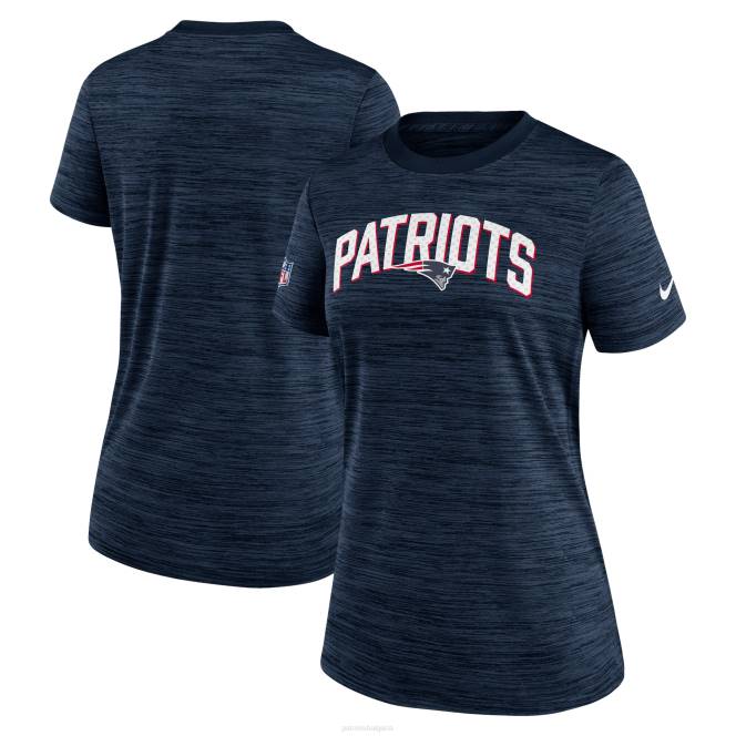 облекло Patriots Jersey тениска nike navy sideline velocity lockup performance t-shirt Жени T8TH2720