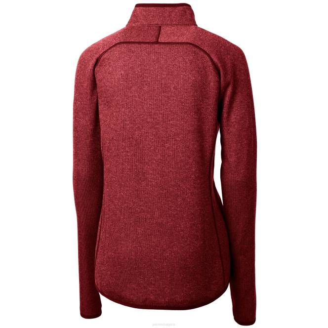 облекло Patriots Jersey пуловер от трикотажно поларено яке с пълен цип Жени T8TH1045