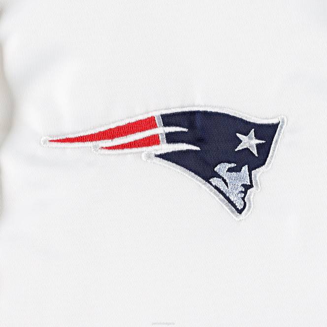 облекло Patriots Jersey начално бяло сатенено университетско яке Жени T8TH915