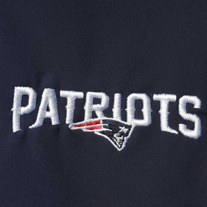 облекло Patriots Jersey тъмносиньо софтшел яке с пълен цип Жени T8TH916