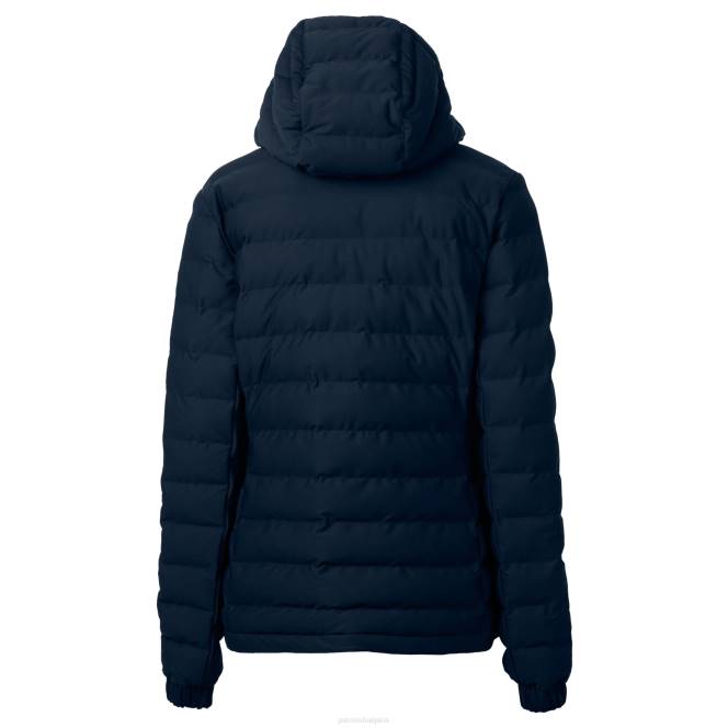 облекло Patriots Jersey cutter & buck тъмносиня каска лого mission ridge repreve еко изолирано яке с пълни ципове Жени T8TH897