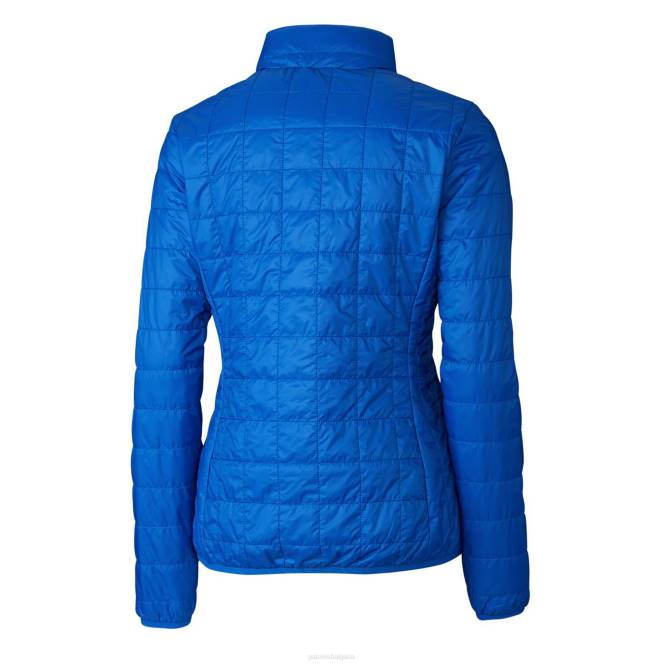 облекло Patriots Jersey cutter & buck royal throwback лого rainier primaloft еко пухено яке с пълен цип Жени T8TH928