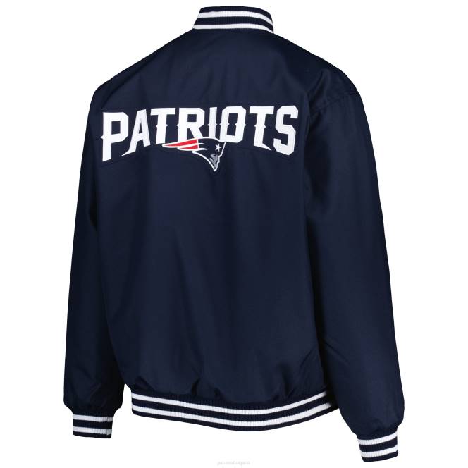 облекло Patriots Jersey jh дизайн тъмносиньо голямо яке с цял щрак Жени T8TH1002