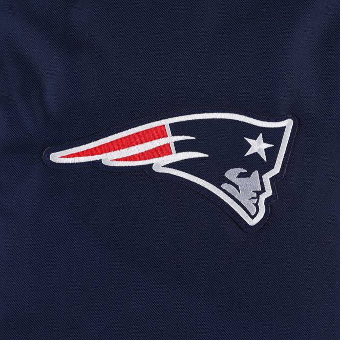 облекло Patriots Jersey jh дизайн тъмносиньо голямо яке с цял щрак Жени T8TH1002