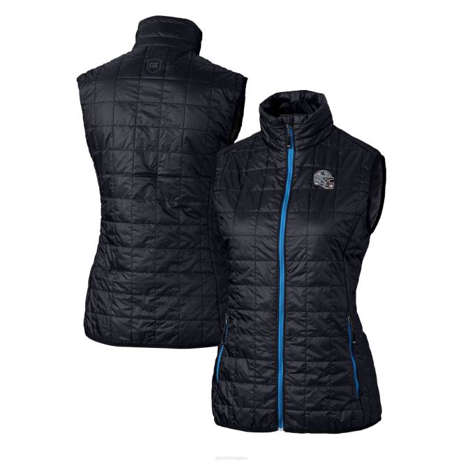 облекло Patriots Jersey cutter & buck тъмносин шлем лого rainier primaloft еко изолирана жилетка с цип Жени T8TH863