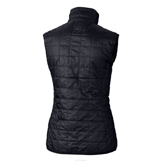 облекло Patriots Jersey cutter & buck тъмносин шлем лого rainier primaloft еко изолирана жилетка с цип Жени T8TH863