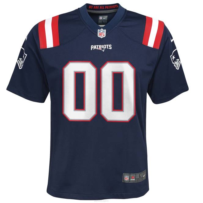 облекло Patriots Jersey Фланелка за игра по поръчка на nike деца T8TH3044