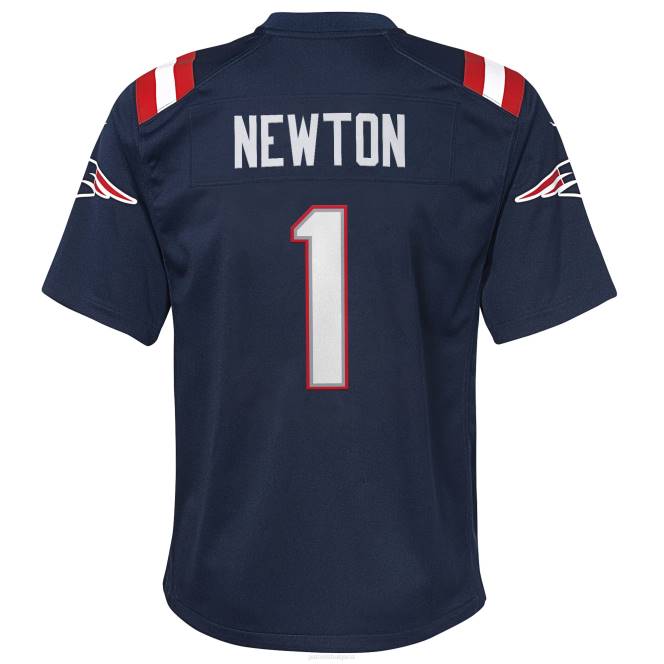 облекло Patriots Jersey nike cam newton navy игра фланелка деца T8TH3053