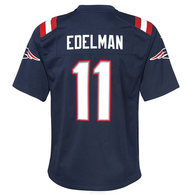 облекло Patriots Jersey nike julian edelman флотска фланелка за игри деца T8TH3048