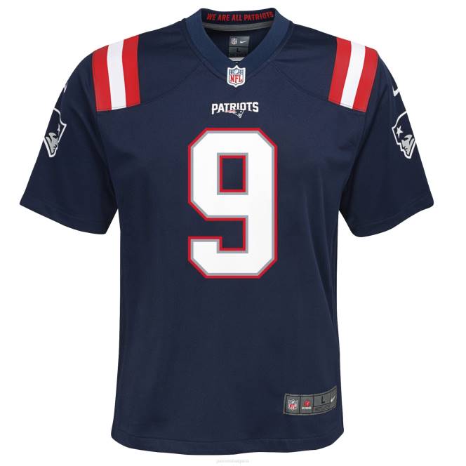 облекло Patriots Jersey nike matthew judon navy игра фланелка деца T8TH3045
