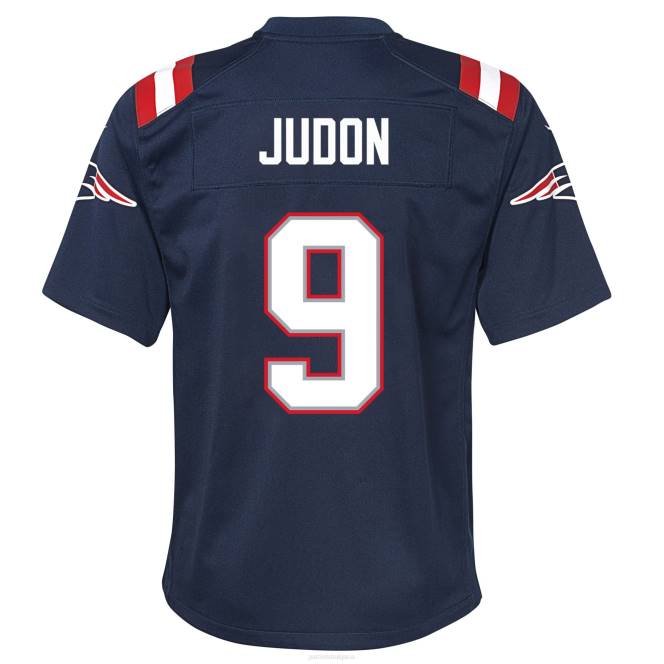 облекло Patriots Jersey nike matthew judon navy игра фланелка деца T8TH3045