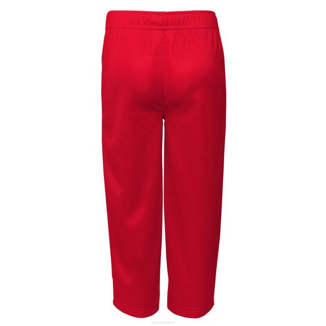 облекло Patriots Jersey комплект горнище и панталони от трико с V-образно деколте за деца в синьо/червено червено деца T8TH3060