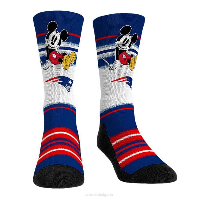 аксесоари Patriots Jersey rock em socks Комплект три опаковки чорапи Disney Crew деца T8TH2923