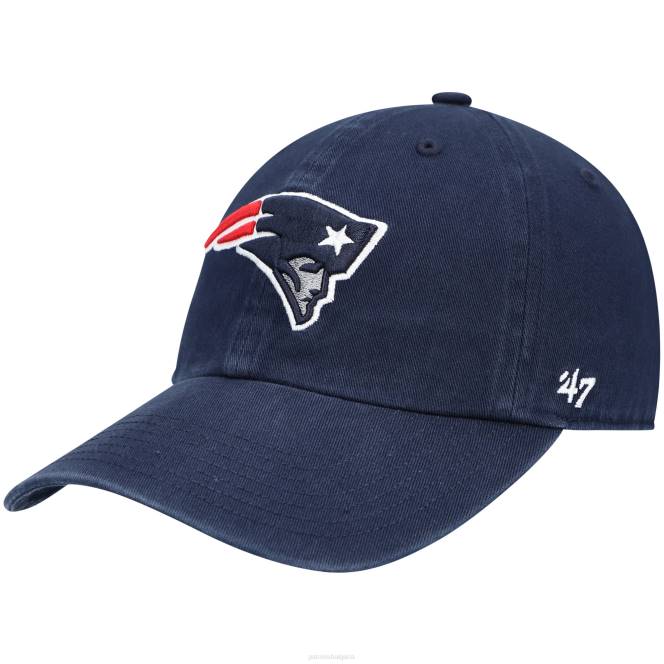аксесоари Patriots Jersey 47 тъмносиньо лого почистваща регулируема шапка деца T8TH2957