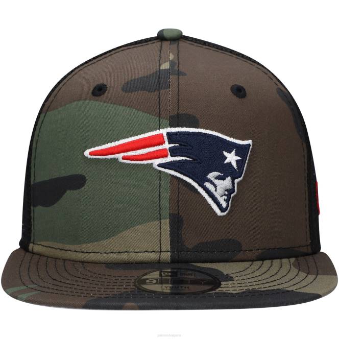 аксесоари Patriots Jersey нова ера камуфлажна класическа шапка на камион 9fifty snapback деца T8TH2958