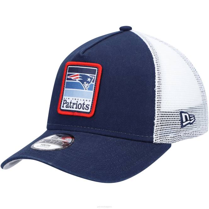аксесоари Patriots Jersey нова ера тъмносиня/бяла градиентна шапка на камион 9forty snapback деца T8TH2997