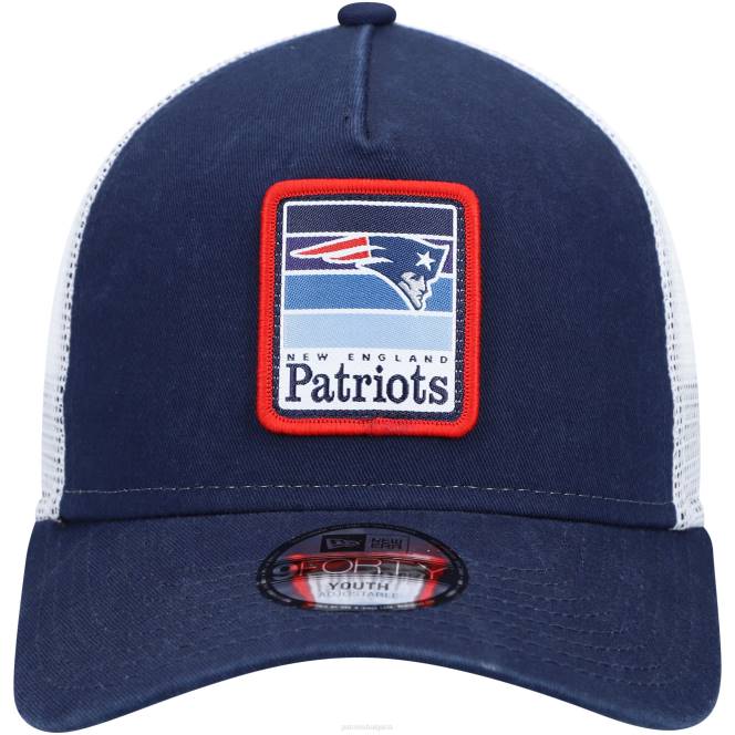 аксесоари Patriots Jersey нова ера тъмносиня/бяла градиентна шапка на камион 9forty snapback деца T8TH2997