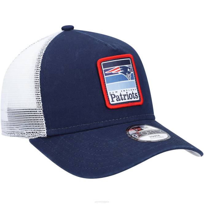 аксесоари Patriots Jersey нова ера тъмносиня/бяла градиентна шапка на камион 9forty snapback деца T8TH2997