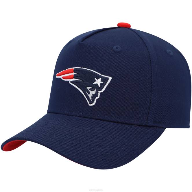 аксесоари Patriots Jersey тъмносиня предварително извита шапка деца T8TH2985