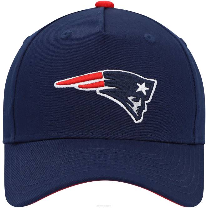 аксесоари Patriots Jersey тъмносиня предварително извита шапка деца T8TH2985