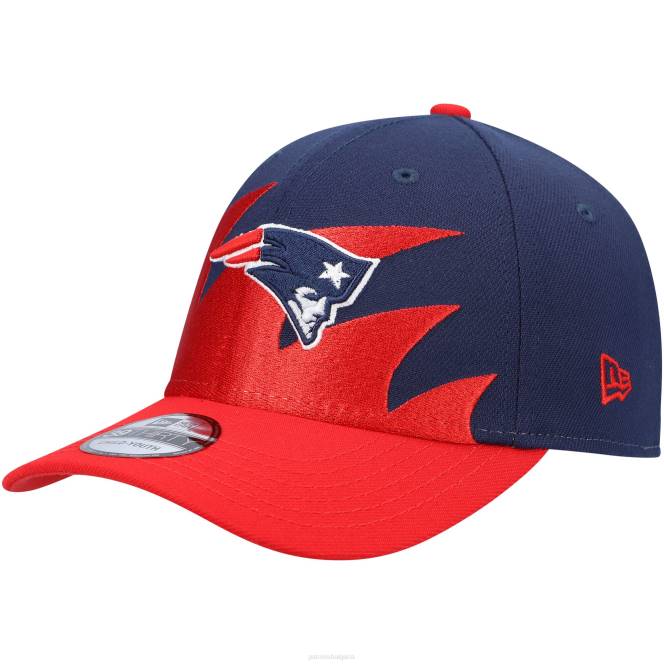 аксесоари Patriots Jersey гъвкава шапка new era sivy/red surge 39thirty деца T8TH2983