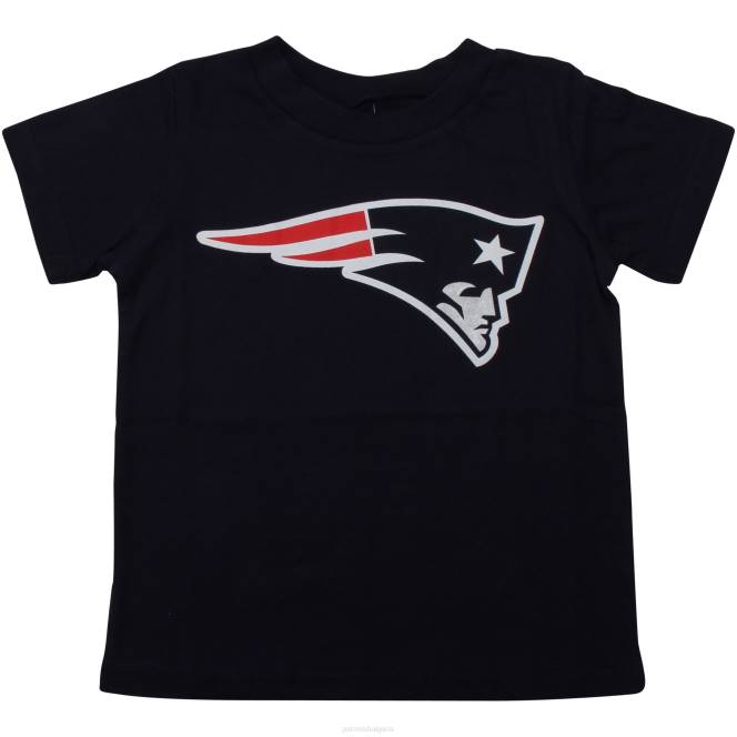 облекло Patriots Jersey тъмносиня тениска с лого на отбора за малко дете деца T8TH3096