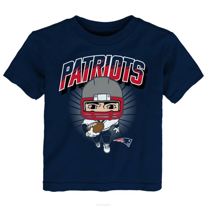 облекло Patriots Jersey детска тъмносиня тениска деца T8TH3106