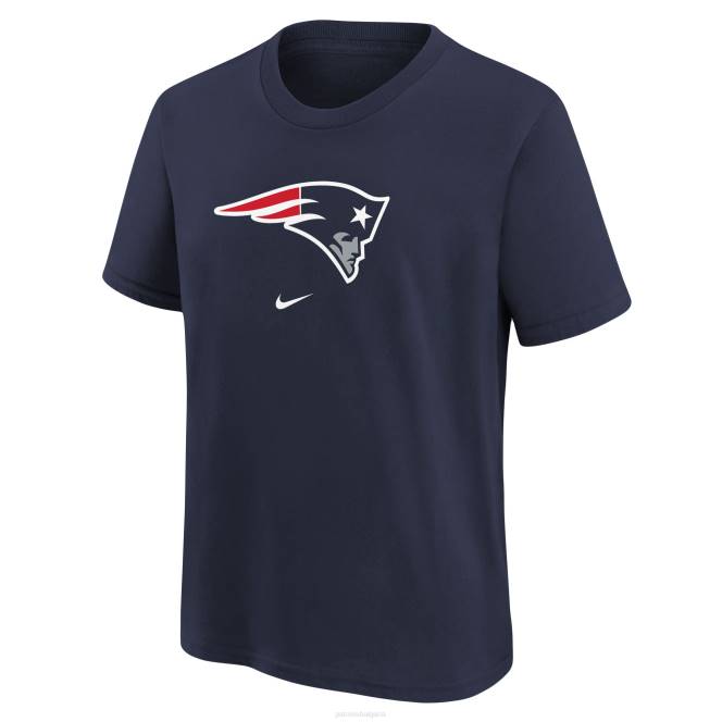 облекло Patriots Jersey тениска с тъмно лого на nike деца T8TH3112
