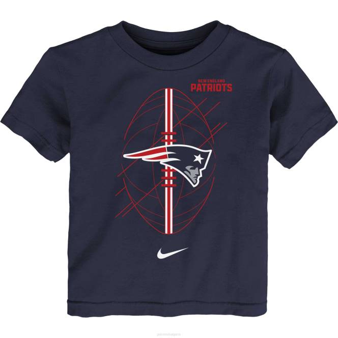 облекло Patriots Jersey тениска nike navy icon за малко дете деца T8TH3122