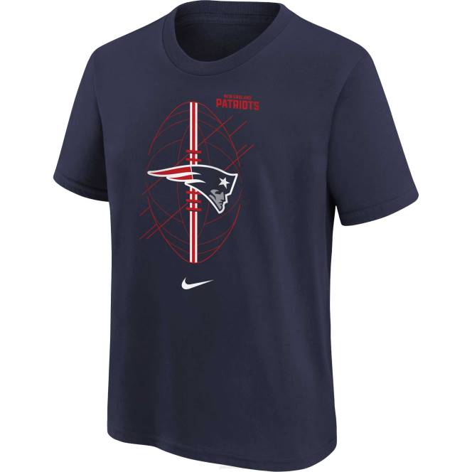 облекло Patriots Jersey предучилищна тениска nike navy icon деца T8TH3123