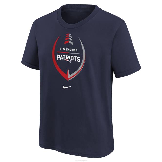 облекло Patriots Jersey момичета предучилищна тениска nike navy icon деца T8TH3133