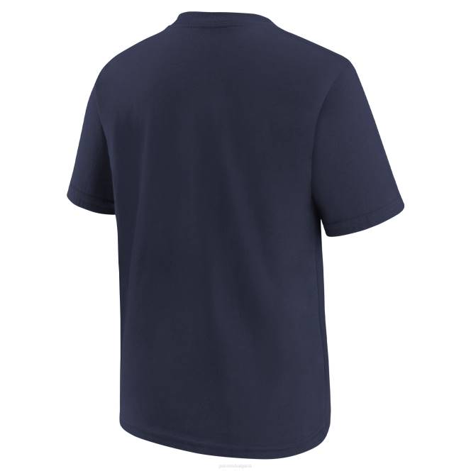 облекло Patriots Jersey момичета предучилищна тениска nike navy icon деца T8TH3133