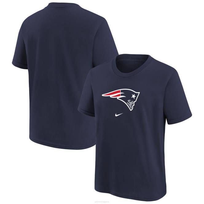 облекло Patriots Jersey предучилищна тениска nike navy team с надпис деца T8TH3120
