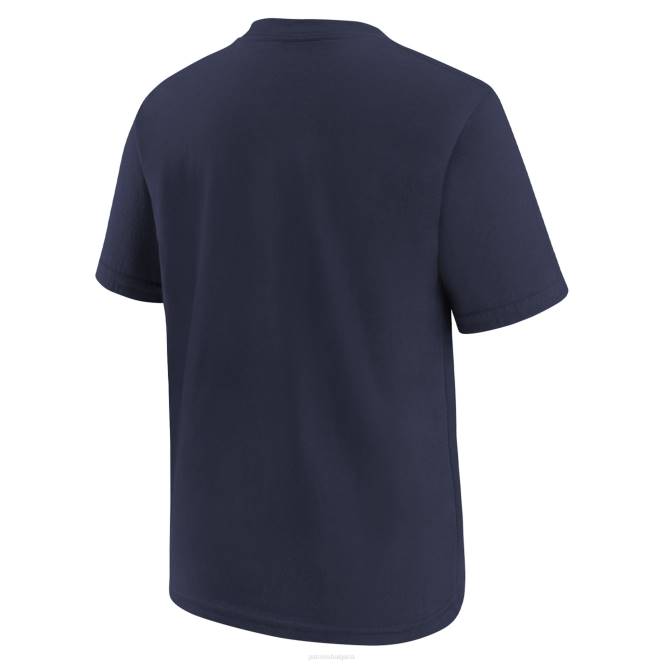 облекло Patriots Jersey предучилищна тениска nike navy team с надпис деца T8TH3120