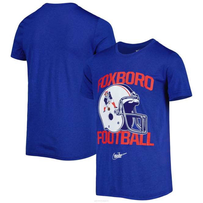 облекло Patriots Jersey тениска за изпълнение на nike royal hometown legend деца T8TH3109