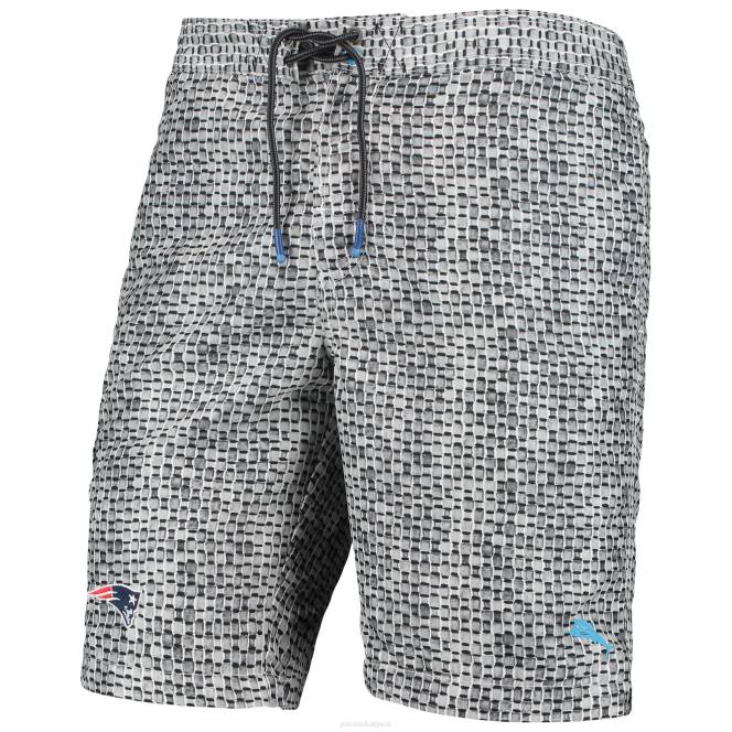 облекло Patriots Jersey tommy bahama grey baja geo wave бански шорти мъже T8TH1770