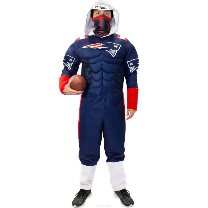 облекло Patriots Jersey военноморски костюм за деня на играта мъже T8TH1761