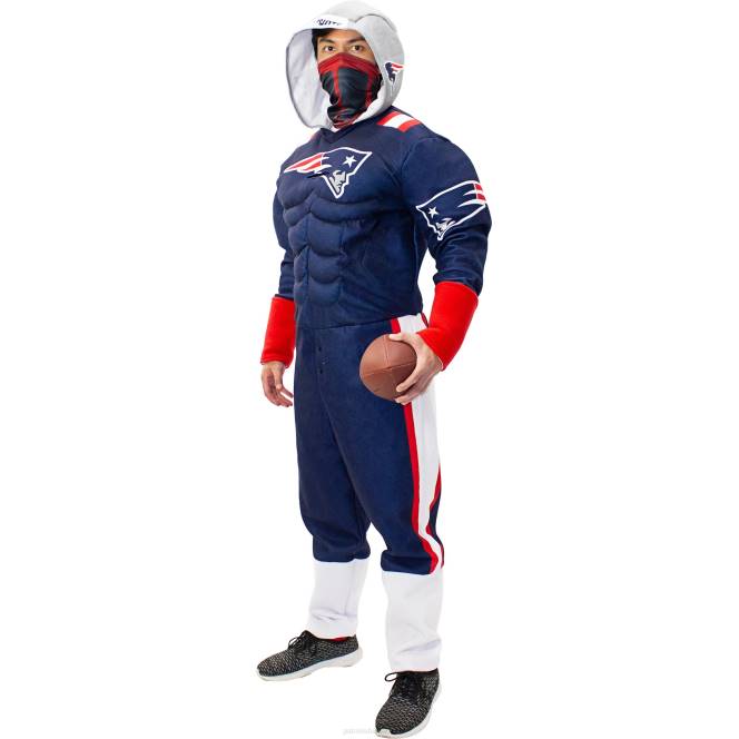 облекло Patriots Jersey военноморски костюм за деня на играта мъже T8TH1761