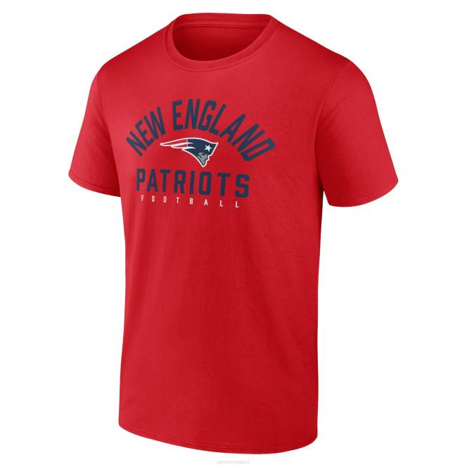 облекло Patriots Jersey Комбиниран комплект тениска с марка fanatics синьо/червен пакет за играчи мъже T8TH1772