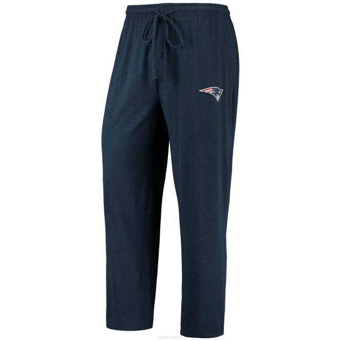 облекло Patriots Jersey концептуални спортни тъмносин/червен метър тениска с дълъг ръкав и комплект за спане мъже T8TH1746