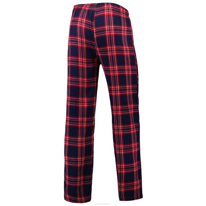 облекло Patriots Jersey концептуални спортни тъмносин/червена значка горнище и панталон комплект за спане мъже T8TH1747