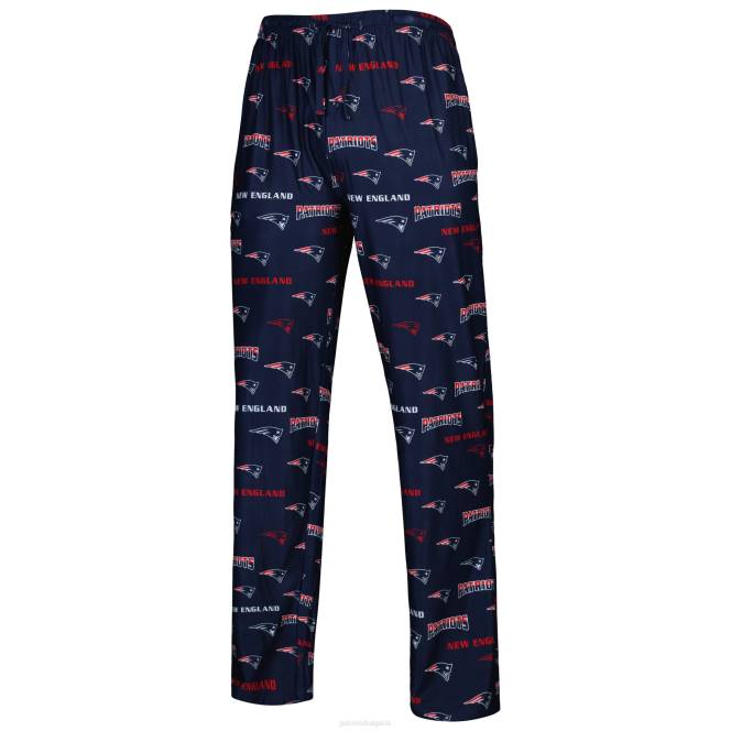 облекло Patriots Jersey концепции спортни тъмносини пробив плетени панталони за сън с цял принт мъже T8TH1749