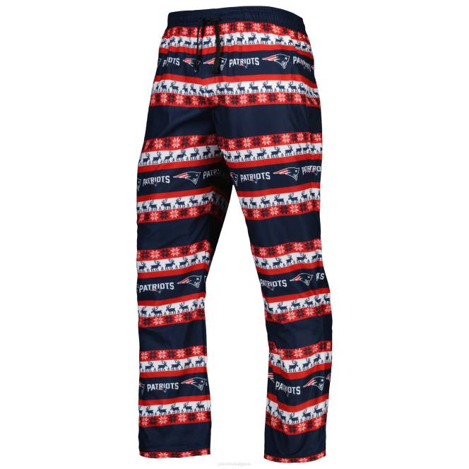 облекло Patriots Jersey комплект грозна пижама foco navy team мъже T8TH1758