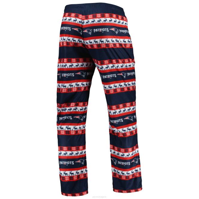 облекло Patriots Jersey комплект грозна пижама foco navy team мъже T8TH1758